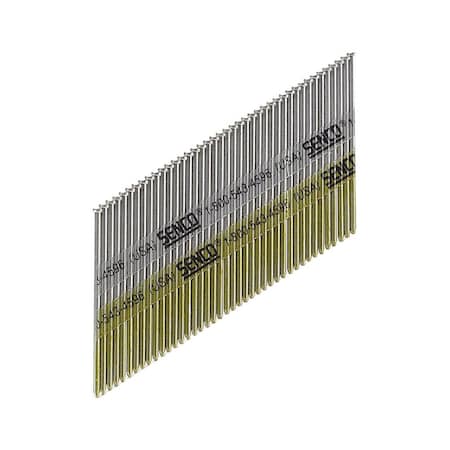 Senco Collated Finishing Nail, Steel, Bright Finish, 15 ga DA15EPBN